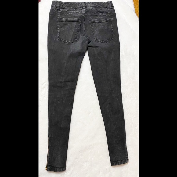 Theory Ankle Zip Up Skinny Jeans - Picture 7 of 8
